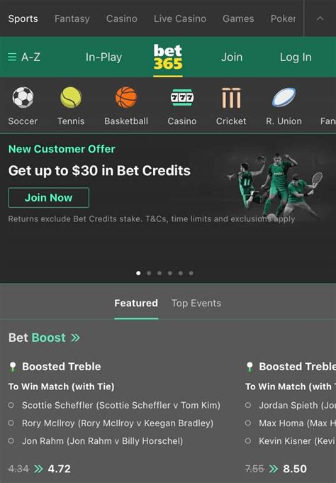Welcome Fortune bet365